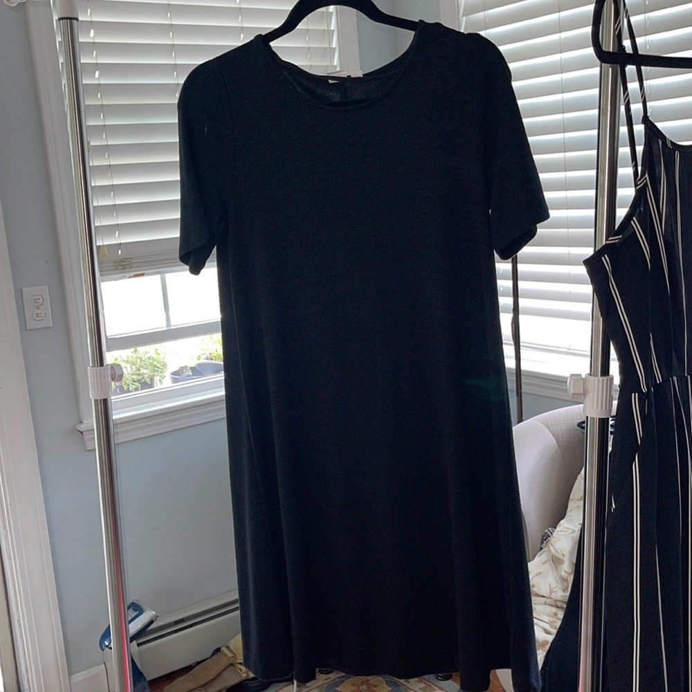 Gap t shirt dress black size M
